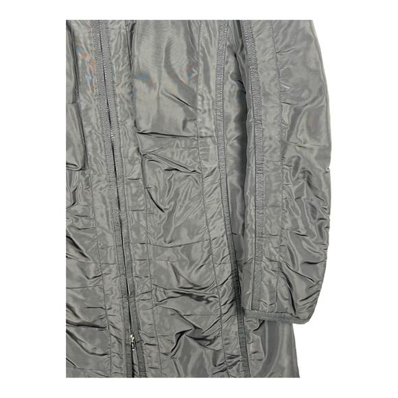 YELL brand Womens black coat  medium weight stroller Sz 12 - Picture 3 of 6